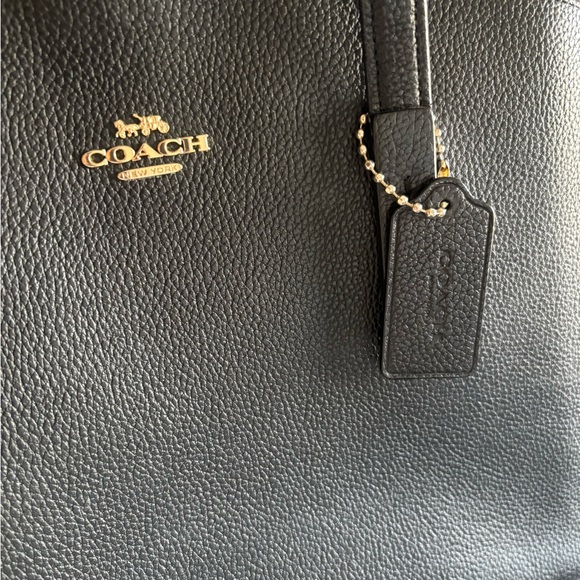 Coach Charlie Carryall Black Pebbled Leather Tote | 25137 | Hangtag | GUC - Picture 16 of 16